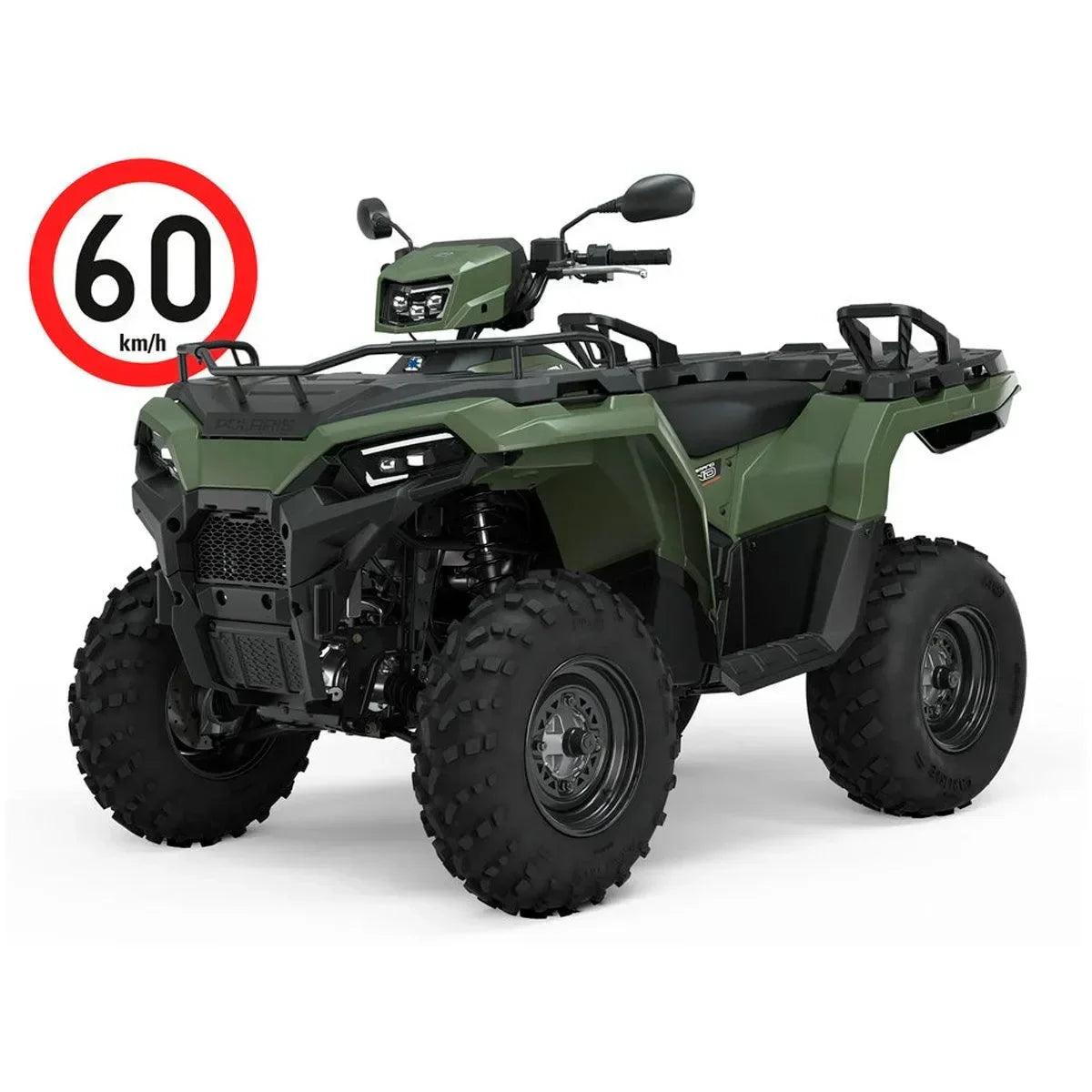 Polaris Sportsman 570 EPS - Sage green (Tractor T3B) - Puutarhakone